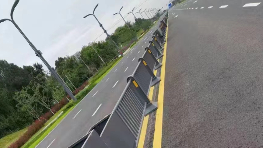 成都东部新区花箱护栏项目 